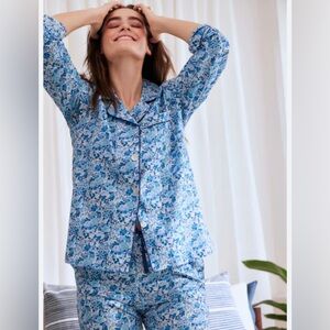 BedHead Pajamas Classic 100% Cotton Long Sleeve Long Pants Liberty of London Set